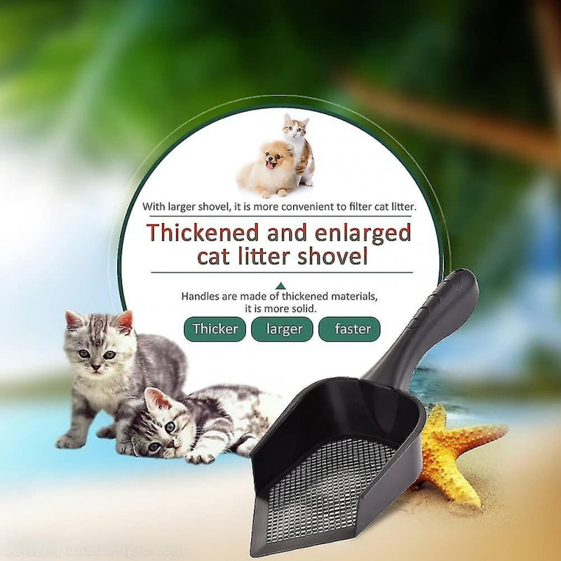 Cat Kitty Litter Scoop Small Holes Fine Litter Scooper Shovel For Cat Dog Rabbits Hamster Snake Sifter Scoop High [...]
