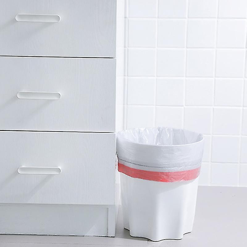 5PCS Drawstring Trash Bags Colorful Garbage Bag Durable Strong Rubbish Bags Leak Proof Dustbin Waste