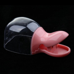2 In 1 Pet Food , Dog, Cat, Rabbit Food Teats Bag Clip Duck Style Pink 2 In 1 Pet Food , Dog, Cat, Rabbit Food Teats Bag Clip Duck Style Pink