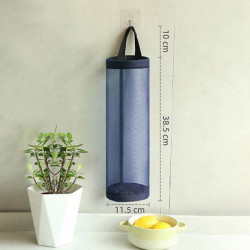 Home Grocery Bag Holder Wall Mount Plastic Bag Holder Dispenser Hanging Storage