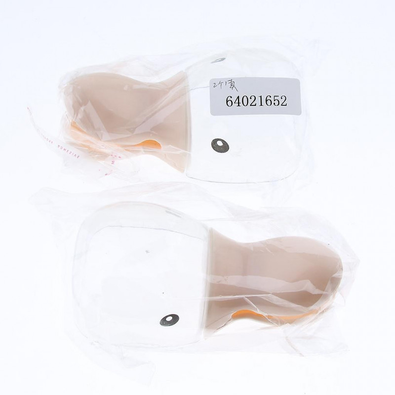 2pcs Pet Food With Clip Cute Cartoon Duck Shape For Dog Cat