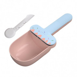 Cat Food Spoon Food Feeder Multi Use Long Handle With Clip Food Scooper Blue Pink Cat Food Spoon Food Feeder Multi Use Long Handle With Clip Food Scooper Blue Pink