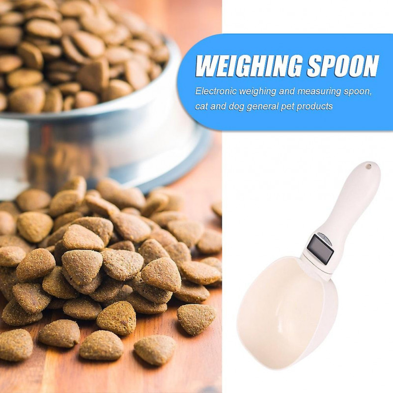 Electronic Measuring Tool Dog and Cat Feeding Bowl Measuring Spoon Pet Food Scale Digital Display Weighing Spoon [...]