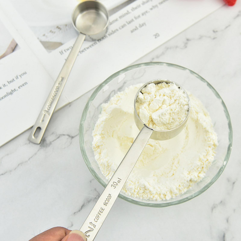 Cuillère à mesurer de 15 ml / 30 ml Cuillère à mesurer en acier inoxydable légère de qualité alimentaire pratique [...]