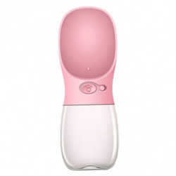 Portable Pet Cups Drinking Dog Cat Safe Feeding For Cat Dogs 550ml Pink Portable Pet Cups Drinking Dog Cat Safe Feeding For Cat Dogs 550ml Pink