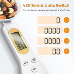 Échelle de cuillère alimentaire numérique, échelle de cuillère de mesure de cuisine électronique de 500 g / 0,1 g, [...]