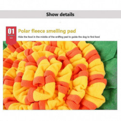 Multi Function Pet Sniffing Mat Polar Fleece Cushion Slow Eating Feeding Pad Anti Multi Function Pet Sniffing Mat Polar Fleece Cushion Slow Eating Feeding Pad Anti