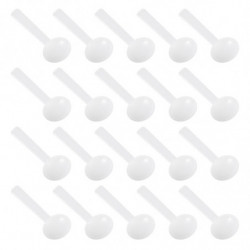 100 Pcs Plastic Spoon Labs Liquid Spoon Medicine Spoon Plastic Smidgen Spoon Mini Shovel Scoop 100 Pcs Plastic Spoon Labs Liquid Spoon Medicine Spoon Plastic Smidgen Spoon Mini Shovel Scoop
