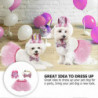 1 Set Pet Birthday Dog Lovely Pet Dog Skirt Pet Accessories Pet Supplies