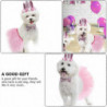 1 Set Pet Birthday Dog Lovely Pet Dog Skirt Pet Accessories Pet Supplies