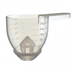 Measuring Scoop Funnel Professional Multifunctional Spice Bottle Scoop white Measuring Scoop Funnel Professional Multifunctional Spice Bottle Scoop white