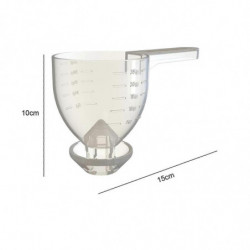 Measuring Scoop Funnel Professional Multifunctional Spice Bottle Scoop white Measuring Scoop Funnel Professional Multifunctional Spice Bottle Scoop white