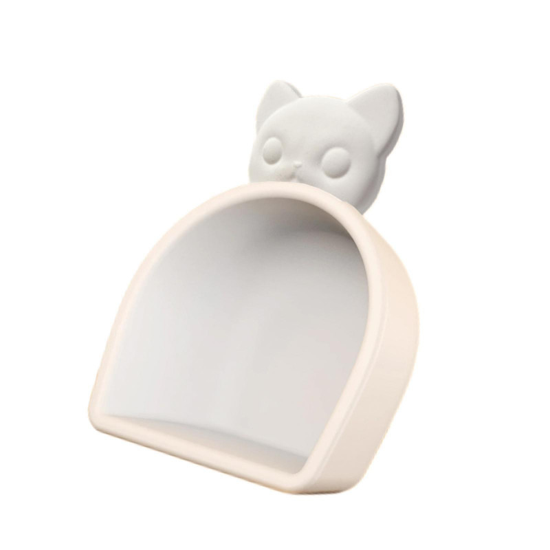 Pet Food Scooper 2 in 1 Function Small for Dog and Cat Compact Size Food Spoon