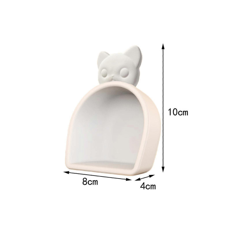 Pet Food Scooper 2 in 1 Function Small for Dog and Cat Compact Size Food Spoon