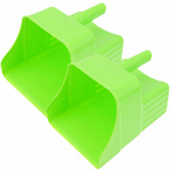 2Pcs Plastic Feeding Shovel Garden Large Shovel Multi-function Poultry Food Shovel for Farm Feeding 2Pcs Plastic Feeding Shovel Garden Large Shovel Multi-function Poultry Food Shovel for Farm Feeding