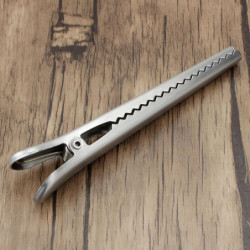 1 Pc Stainless Steel Food Storage Bag Sealer Sealing Clip Kitchen Home Clamp Tool 1 Pc Stainless Steel Food Storage Bag Sealer Sealing Clip Kitchen Home Clamp Tool