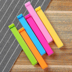 30 Pcs Plastic Bag Sealing Clips For Snack Food Storage (random Color) 30 Pcs Plastic Bag Sealing Clips For Snack Food Storage (random Color)