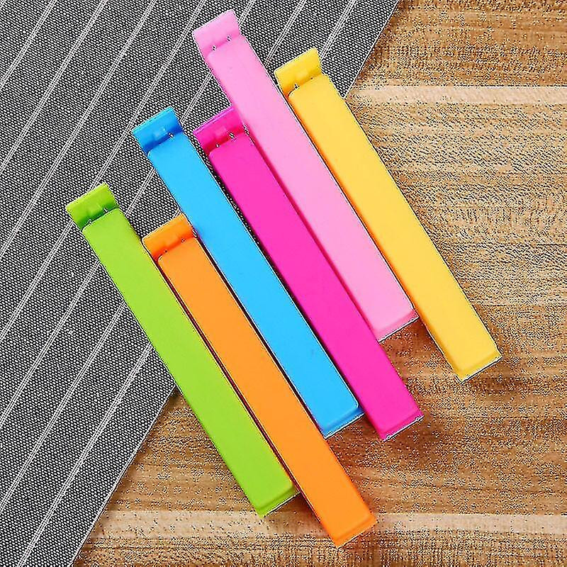 30 Pcs Plastic Bag Sealing Clips For Snack Food Storage (random Color)