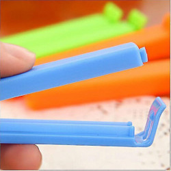 30 Pcs Plastic Bag Sealing Clips For Snack Food Storage (random Color) 30 Pcs Plastic Bag Sealing Clips For Snack Food Storage (random Color)