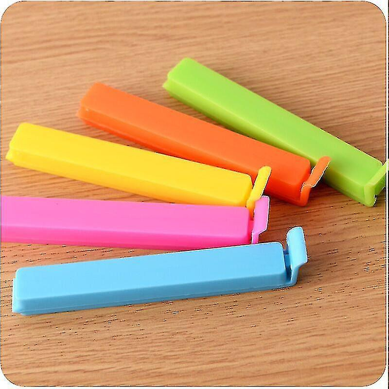 30 Pcs Plastic Bag Sealing Clips For Snack Food Storage (random Color)