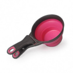 Cuillère pliante multifonctionnelle en silicone pour chien (couleur: l) Cuillère pliante multifonctionnelle en silicone pour chien (couleur: l)