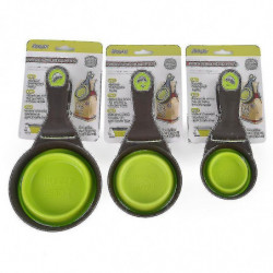 Cuillère pliante multifonctionnelle en silicone pour chien (couleur: l) Cuillère pliante multifonctionnelle en silicone pour chien (couleur: l)