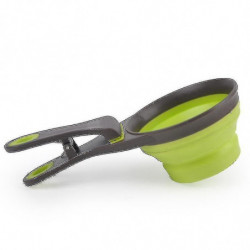 Cuillère pliante multifonctionnelle en silicone pour chien (couleur: l) Cuillère pliante multifonctionnelle en silicone pour chien (couleur: l)