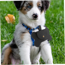 Distributeur de sacs à crottes Porte-sac à crottes de chien Porte-sacs à déchets pour chiens Sacs à ordures Sacs à [...]