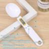 Kitchen Portable Lcd Spoon Scale For Coffee Baking Cooking Spices Flour 500g/0.1g (white)