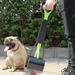 Pet Poo Poop Grabber Picker Dog Waste Easy Pickup Walking Pooper Scooper