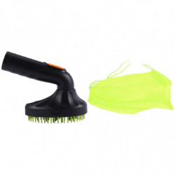 2 Pcs Accessoires pour animaux de compagnie: 1 Pcs Dog Fur Aspirateur Buse Nettoyage Noir + Vert & 1 Pcs Cat Groom