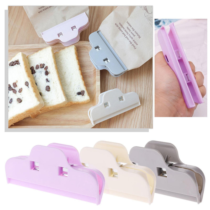 Dried Food Bag Sealed Clips Candy Waterproof Storage Package Sealing Clamp 10cm