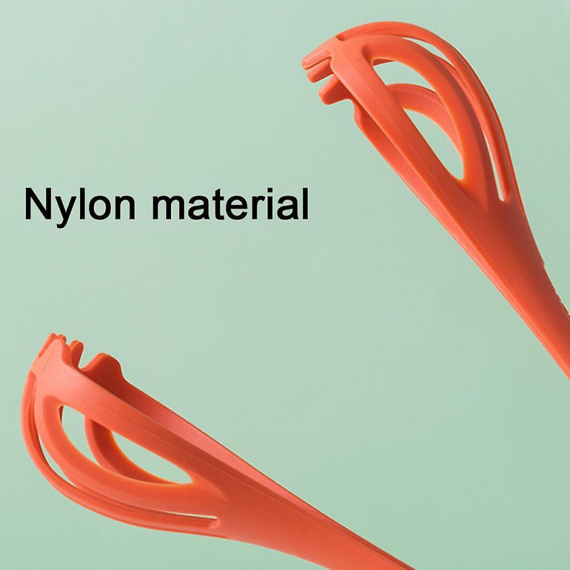 Multipurpose Nylon Egg Beater Dual Purpose Food Clip Manual Mixer