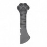 Pet Canned Spoon Adorable Lovely Paw Design Wide Application Tableware Tool Silicone Cat Food Can Li