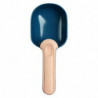 2pcs Practical Pet Food Spoon With Clip Garden Dog Cat Feeding Shovel Cute Home