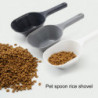 Dog Food Spoon Flat Bottom Design Large Opening with Hanging Hole Pet Dog Cat Food Serving Shovel