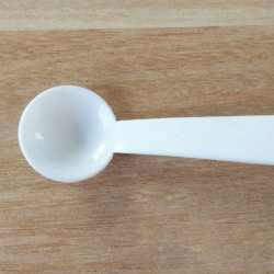 ZHOUBA 10Pcs Mini Portable Plastic 2g Medicine Powder Salt Precise Measuring Spoons ZHOUBA 10Pcs Mini Portable Plastic 2g Medicine Powder Salt Precise Measuring Spoons