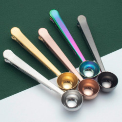 Coffee Spoon Sealing Clip 2 In 1 Stainless Steel Tablespoon Coffee Scoop For Tea Coffee Protein Powder Sealing Bag [...]