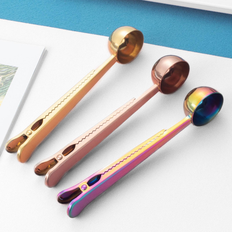 Coffee Spoon Sealing Clip 2 In 1 Stainless Steel Tablespoon Coffee Scoop For Tea Coffee Protein Powder Sealing Bag [...]