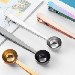 Coffee Spoon Sealing Clip 2 In 1 Stainless Steel Tablespoon Coffee Scoop For Tea Coffee Protein Powder Sealing Bag [...]