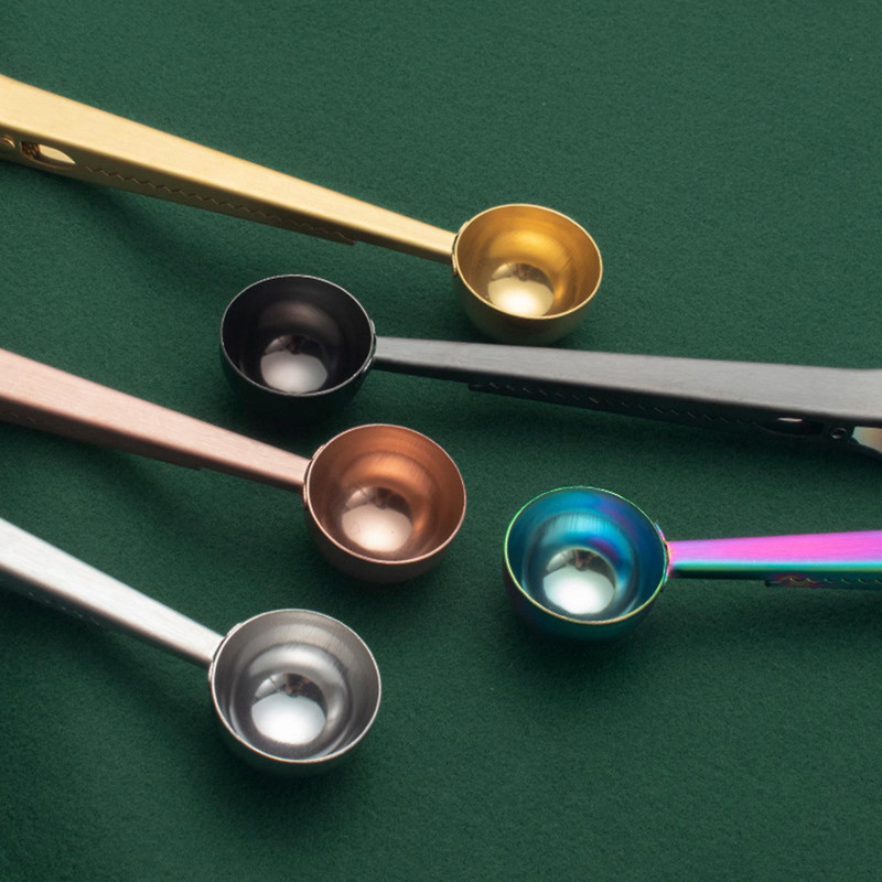 Coffee Spoon Sealing Clip 2 In 1 Stainless Steel Tablespoon Coffee Scoop For Tea Coffee Protein Powder Sealing Bag [...]