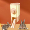 1 Set Rabbit Food Feeder Convenient Large Capacity Small Pet Food Feeding Dispenser Small Animals Su
