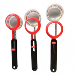 Adjustable Measuring Scoop Plastic Spoon With Scale Measure Spoon For Coffee Tea Milk Powder Baking Supplies [...]