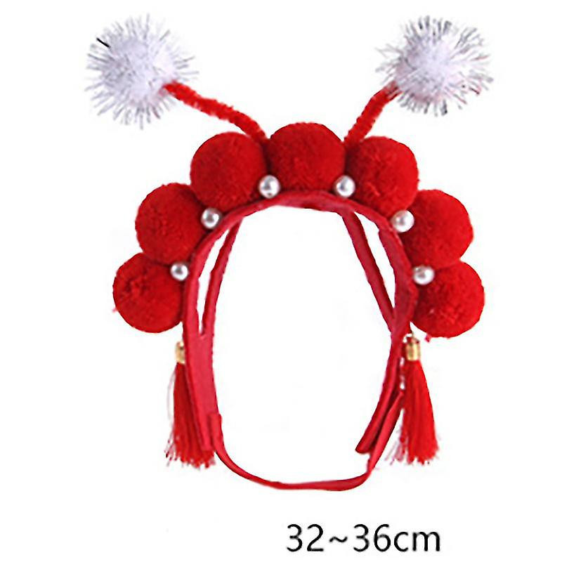 Pet Headgear Soft Headband With Cute Ears Warm Hat Head Accessories Easter Costume For Cats Kitten Puppy And Small Dogs