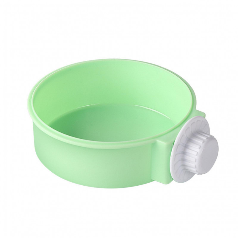 Hanging Pet Cage Bowl Removable Stainless Steel Feeding Bowl Pet Supplies For Cat Dog Small