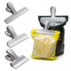 2024 Sealing Clip Portable Stainless Steel Food Sealing Clip Clip Powder Food Packaging Bag 2024 Sealing Clip Portable Stainless Steel Food Sealing Clip Clip Powder Food Packaging Bag