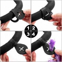 4 Pieces Poop Bag Holder For Leash Dog Waste Bag Carrier Handy And Easy Doggy Bag Carrier