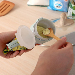 Multi-function Food Storage Pouch Sealing Clip Preservation Clamp Kitchen Gadget Multi-function Food Storage Pouch Sealing Clip Preservation Clamp Kitchen Gadget