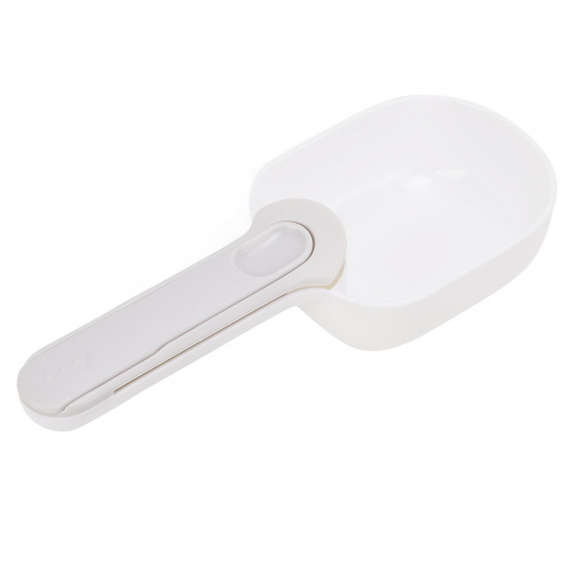 Dog Food Scoop with Long Handle and Clip Design for Cats and Dogs