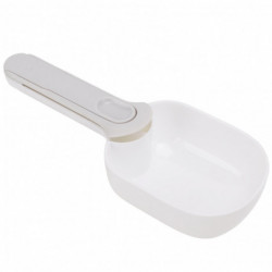 Dog Food Scoop with Long Handle and Clip Design for Cats and Dogs Dog Food Scoop with Long Handle and Clip Design for Cats and Dogs